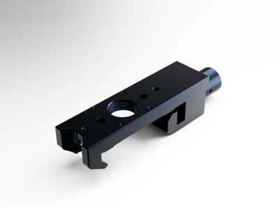 SIGMA西格玛    CAAN-25LS    小型铝合金光具座用滑块（带刻度观测孔）